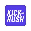 KICK AND RUSH logo