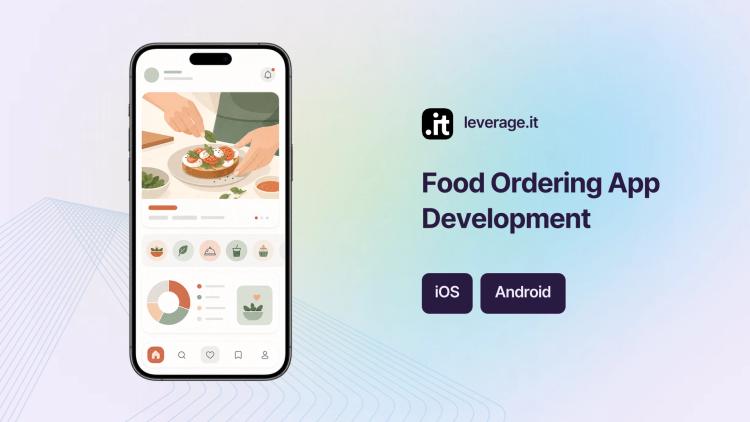 Preview of the Food Ordering Mobile App & Social Media Marketing