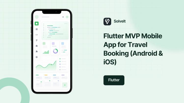 Preview of the Flutter MVP Mobile App for Travel Booking (Android & iOS)