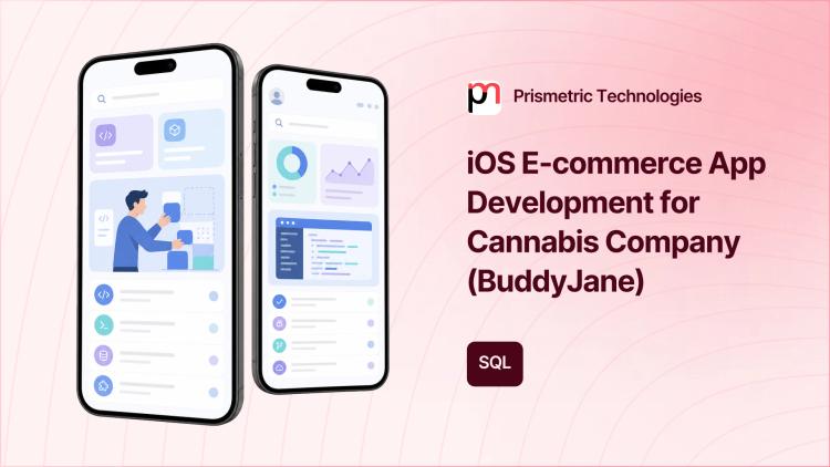 Preview of the iOS E-commerce App Development for Cannabis Company (BuddyJane)
