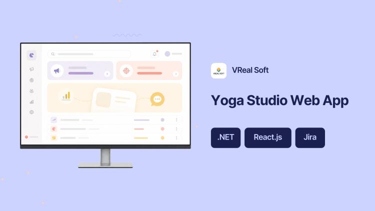 Preview of the Yoga Studio Web Application Development