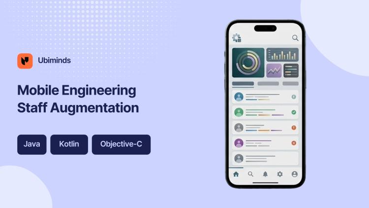 Preview of the Mobile Engineering Staff Augmentation — Head of Mobile & Engineers