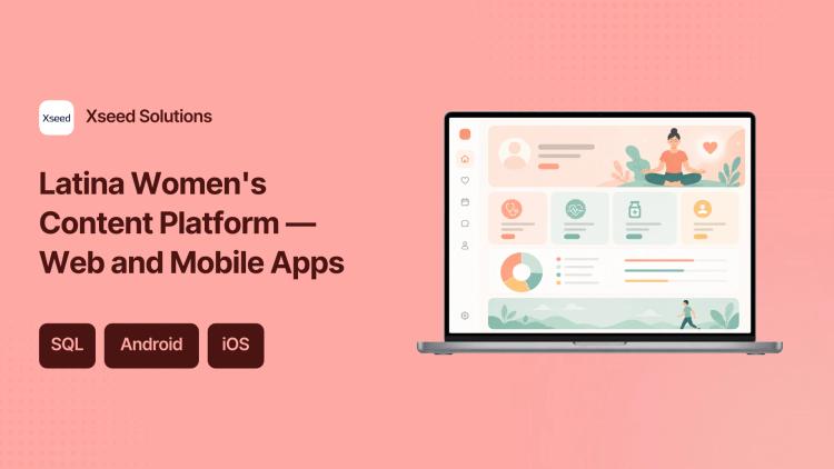 Latina Women's Content Platform — Web and Mobile Apps image