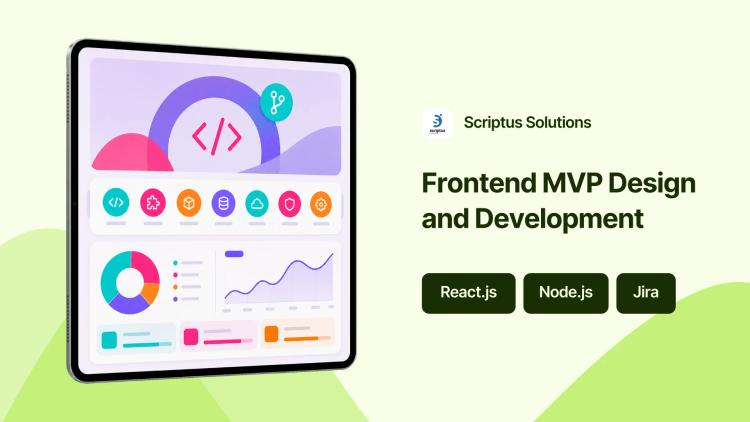 Preview of the Frontend Development for Software Company