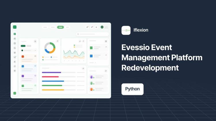 Preview of the Evessio Event Management Platform Redevelopment