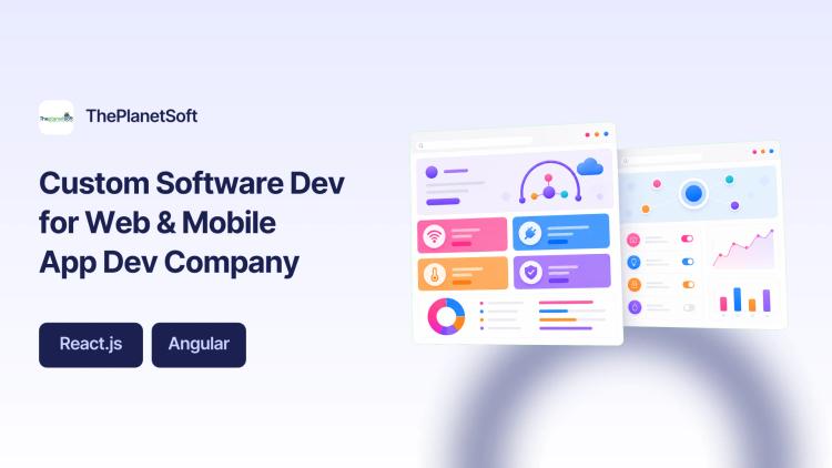 Preview of the Custom Software Dev for Web & Mobile App Dev Company
