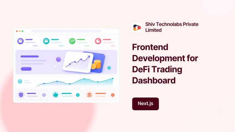 Preview of the Frontend Development for DeFi Trading Dashboard