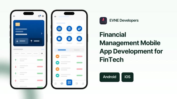 Preview of the Financial Management Mobile App Development for FinTech