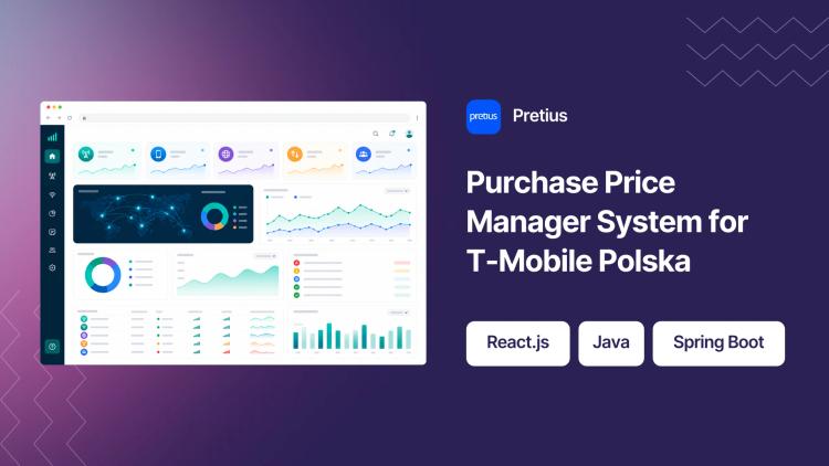 Preview of the Purchase Price Manager System for T-Mobile Polska