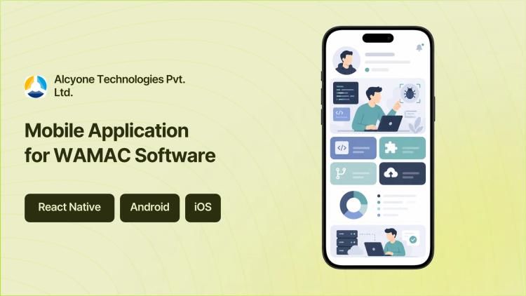 Preview of the Custom Mobile Application for WAMAC Software Development