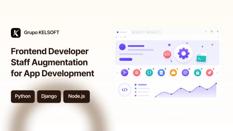 Preview of the Frontend Developer Staff Augmentation for App Development