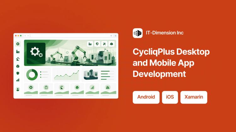 Preview of the CycliqPlus Desktop and Mobile App Development