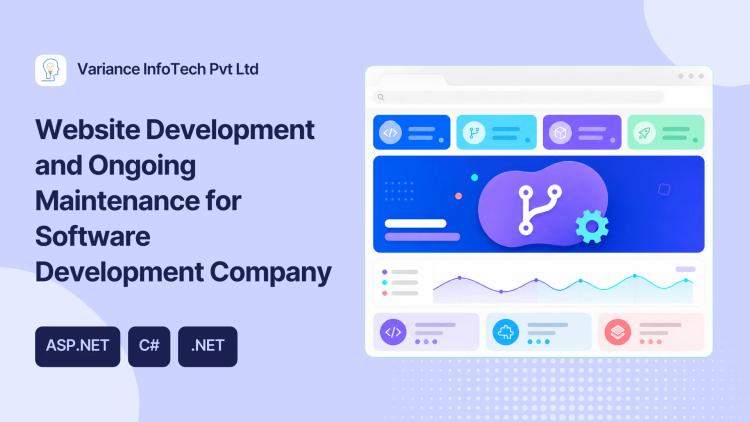 Preview of the Website Development and Ongoing Maintenance for Software Development Company