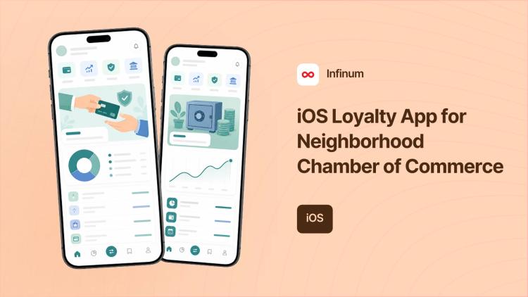 Preview of the iOS Loyalty App for Neighborhood Chamber of Commerce