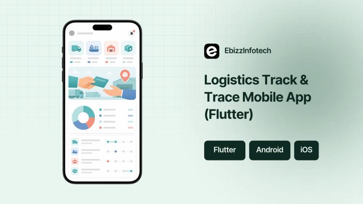 Preview of the Logistics Track & Trace Mobile App (Flutter)