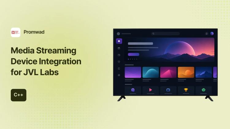 Preview of the Media Streaming Device Integration for JVL Labs