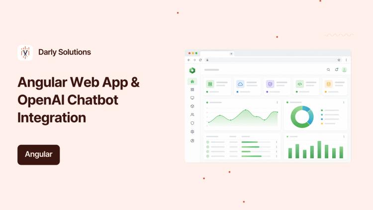 Preview of the Angular Web App & OpenAI Chatbot Integration