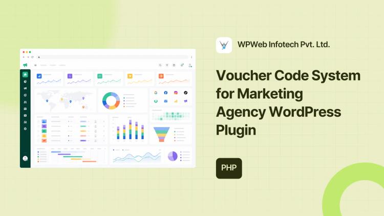 Preview of the Voucher Code System for Marketing Agency WordPress Plugin