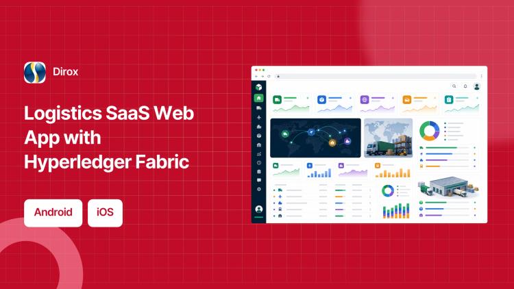 Preview of the Logistics SaaS Web App with Hyperledger Fabric