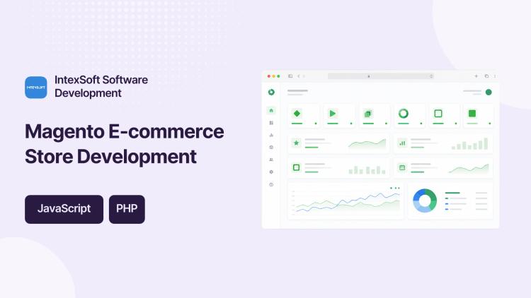 Preview of the Magento E-commerce Store Development