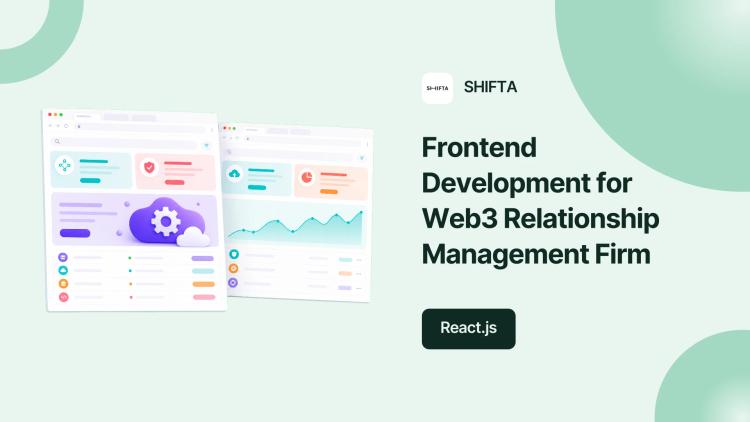 Preview of the Frontend Development for Web3 Relationship Management Firm
