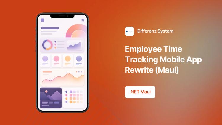 Preview of the Employee Time Tracking Mobile App Rewrite (Maui)