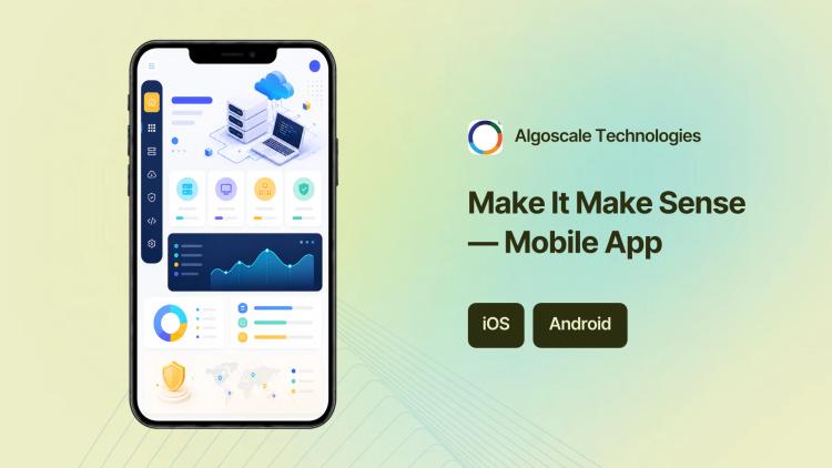 Preview of the Make It Make Sense Mobile App Development