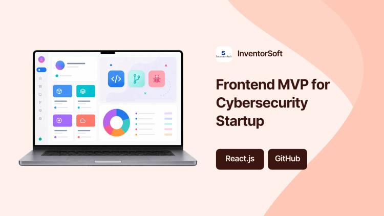 Preview of the Frontend MVP & Website for Cybersecurity Startup