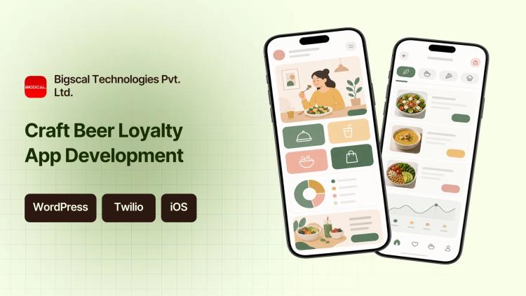 Preview of the Craft Beer Loyalty App Web & Mobile Development