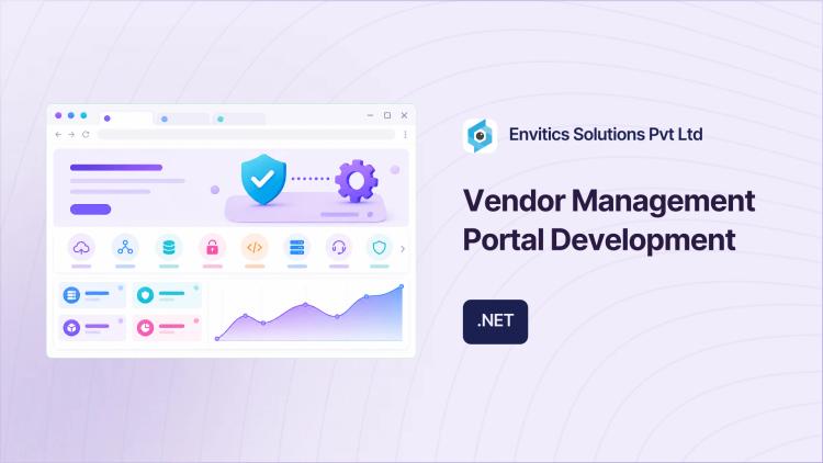 Preview of the Vendor Management Portal Development (.NET) for IT Services Company
