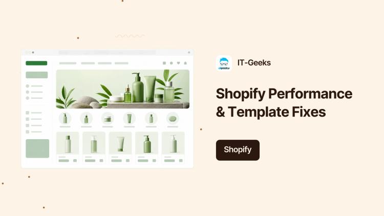 Preview of the Shopify Store Optimization and Template Fixes for Beauty Retailer