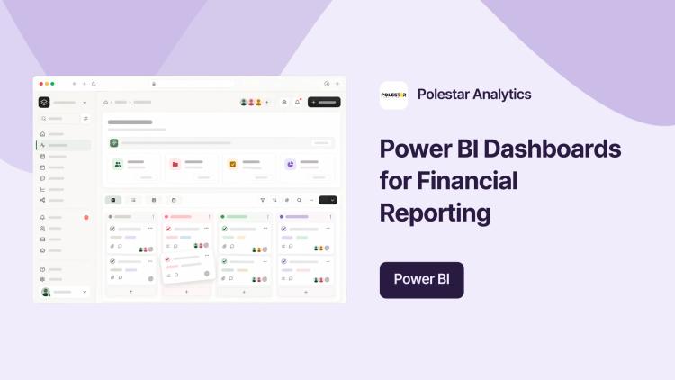 Preview of the Power BI Financial Dashboards for Advertising & Big Data Company