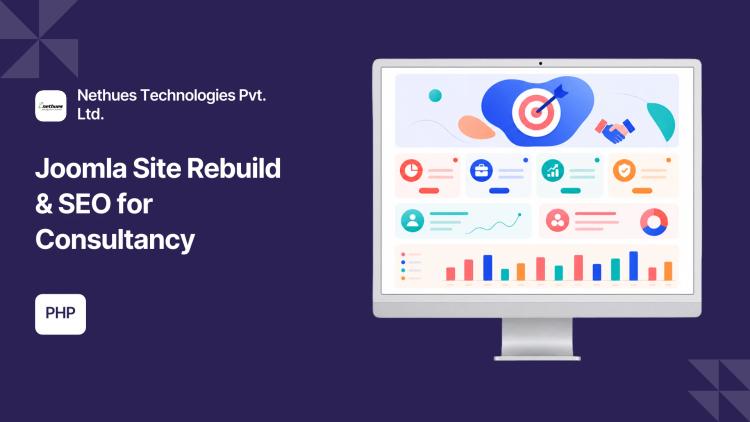 Preview of the Joomla Site Rebuild & SEO for Consultancy
