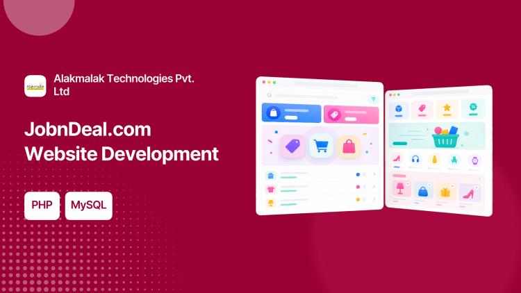 Preview of the JobnDeal.com Website Development