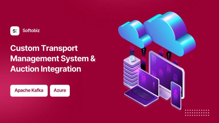 Preview of the Custom Transport Management System & Auction Integration