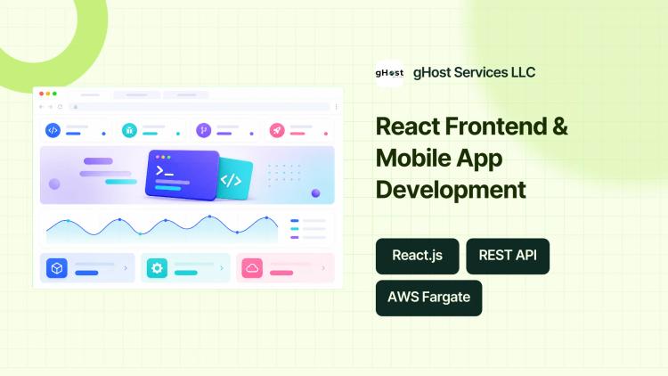 React Frontend and Mobile App Development for Tech Startup image