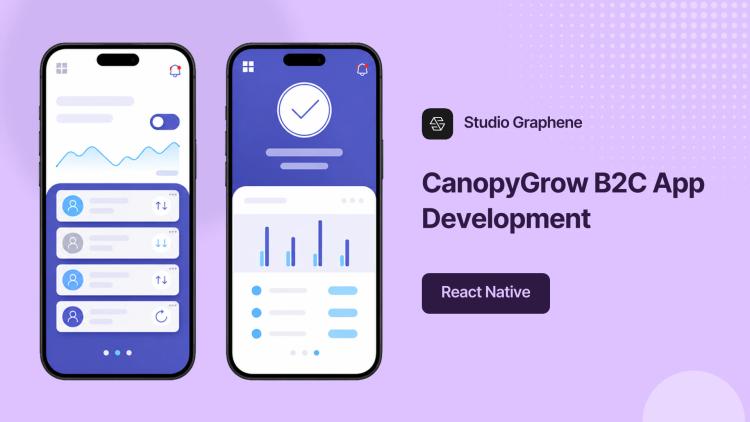 Preview of the CanopyGrow B2C App Development