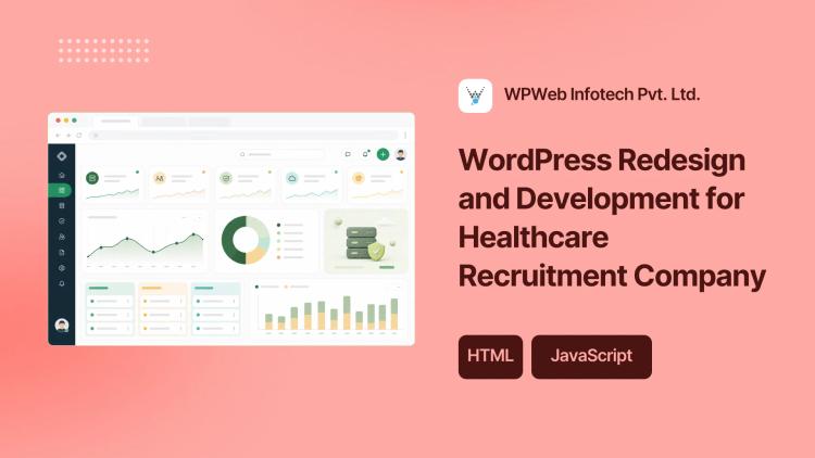 Preview of the WordPress Redesign and Development for Healthcare Recruitment Company