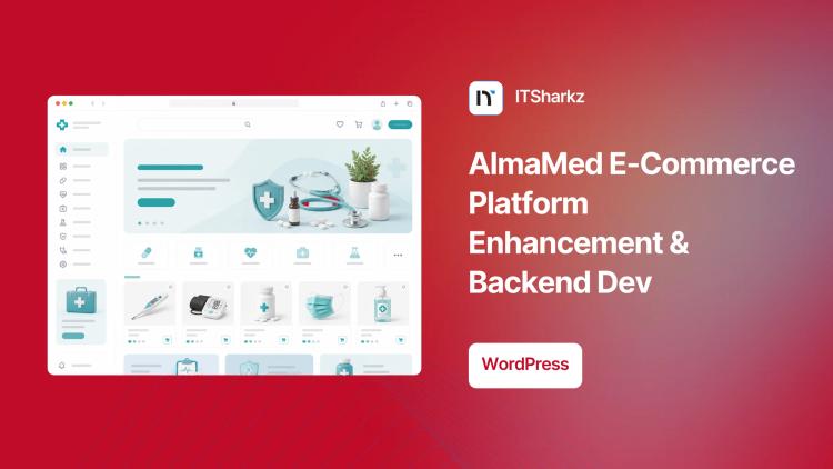 Preview of the E-commerce Platform Maintenance and Backend Modules for AlmaMed