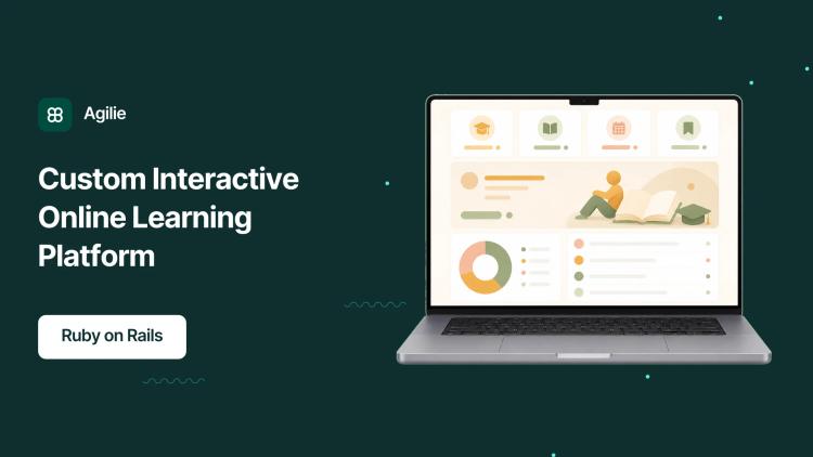 Preview of the Custom Interactive Online Learning Platform