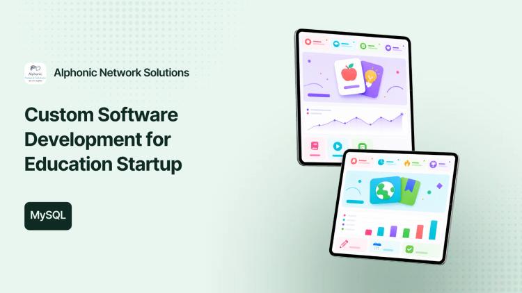 Preview of the Custom Software Development for Education Startup