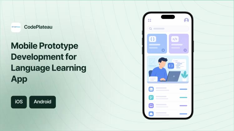 Preview of the Mobile Prototype Development for Language Learning App
