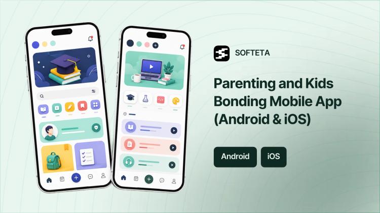 Parenting and Kids Bonding Mobile App (Android & iOS) image