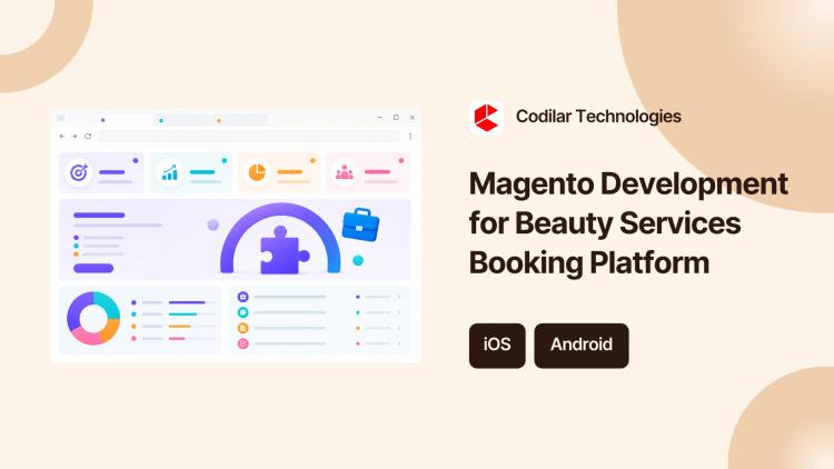 Preview of the Magento Development for Beauty Services Booking Platform