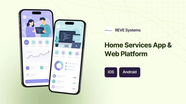 Preview of the Residential Home Services Mobile & Web Platform