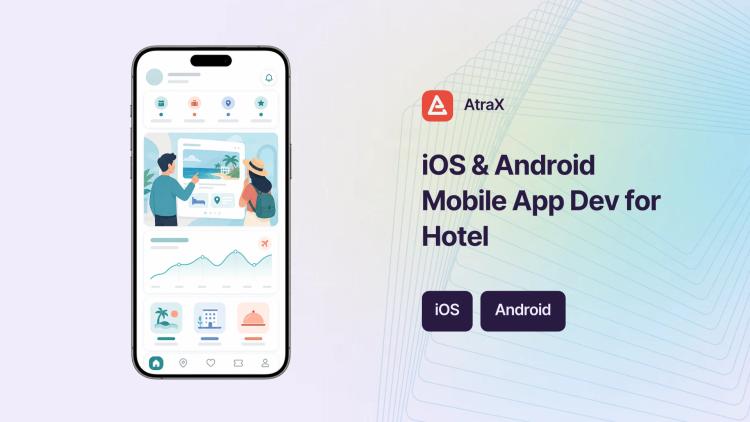 Preview of the iOS & Android Mobile App Dev for Hotel