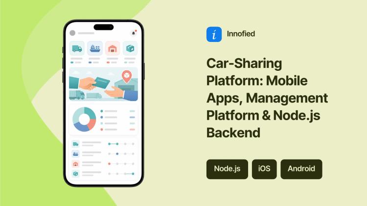 Preview of the Car-Sharing Platform: Mobile Apps, Management Platform & Node.js Backend