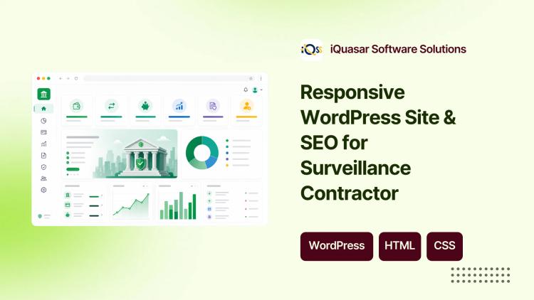 Preview of the Website Design, Development & SEO for Surveillance Contractor