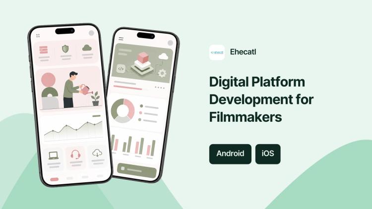 Preview of the Mobile & Web App Development for Filmmakers Platform