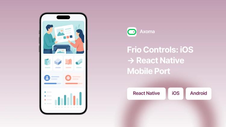 Preview of the React Native Port of Frio Controls Mobile App